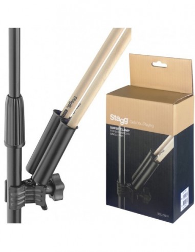 Drumstick holder, single pair, with...