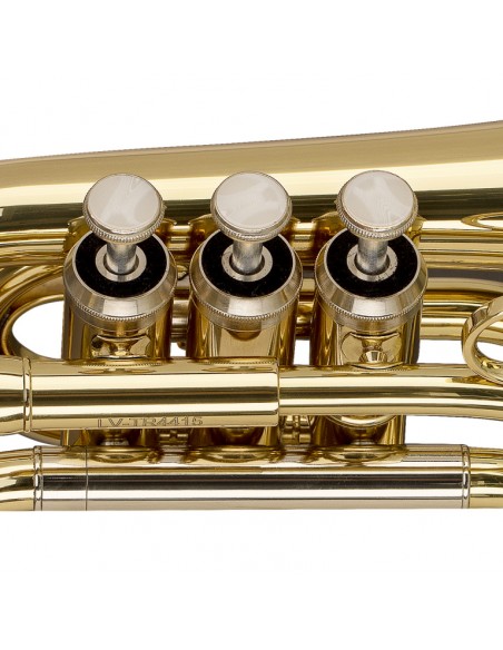 Bb Pocket Trumpet, w/regular Bb Trumpet bell