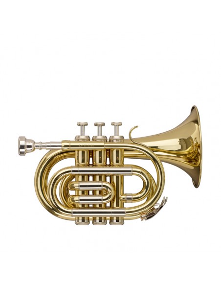 Bb Pocket Trumpet, w/regular Bb Trumpet bell