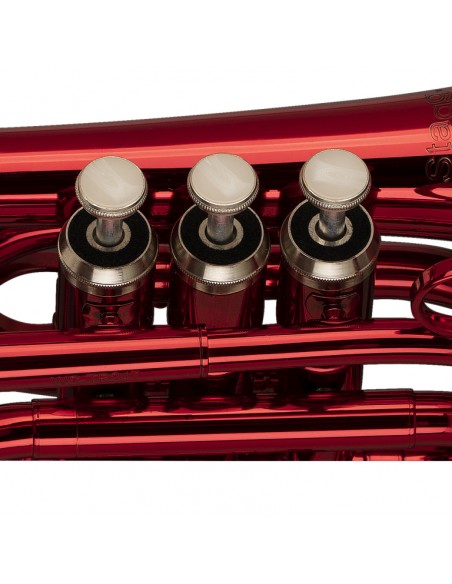 Bb Pocket Trumpet, ML-bore, Brass body material