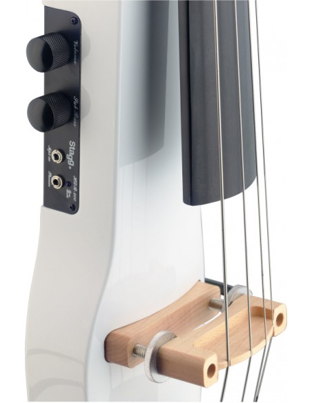 4/4 electric cello with gigbag, white
