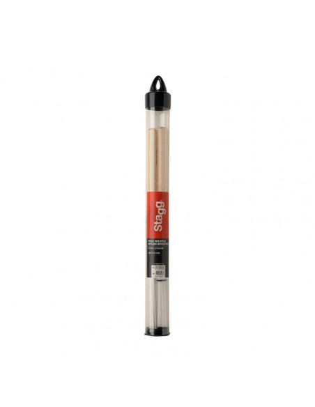 Polybristle nylon brushes with maple handle