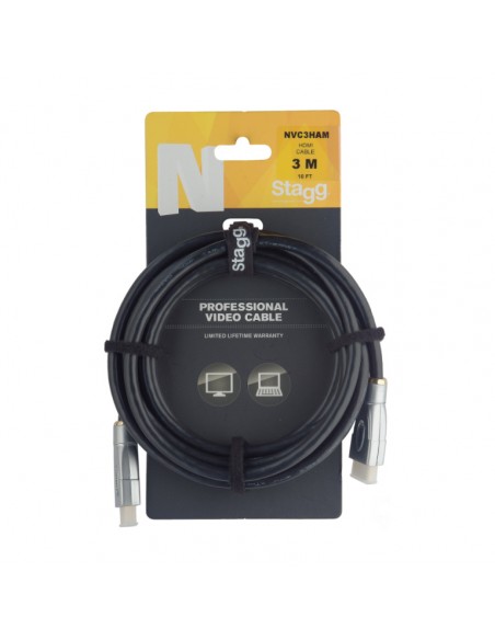 N series HDMI 1.4 video cable, HDMI A / HDMI A (m/m), 5 m (16')