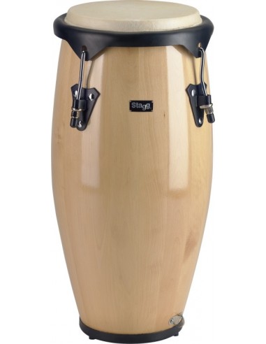 9" Portable Wood Conga with strap