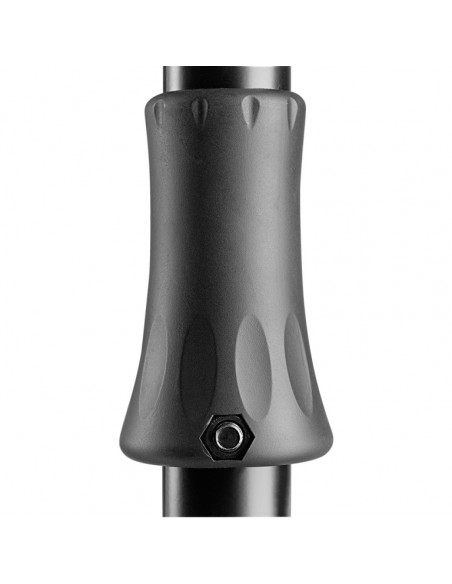 Aluminium speaker stand with built-in hydraulic lifting system and metal base