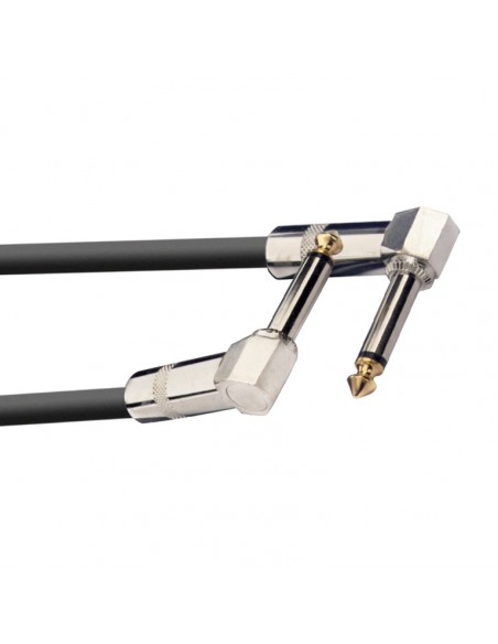 Speaker cable, jack/jack (m/m, L-shaped), 1.5 m (5')