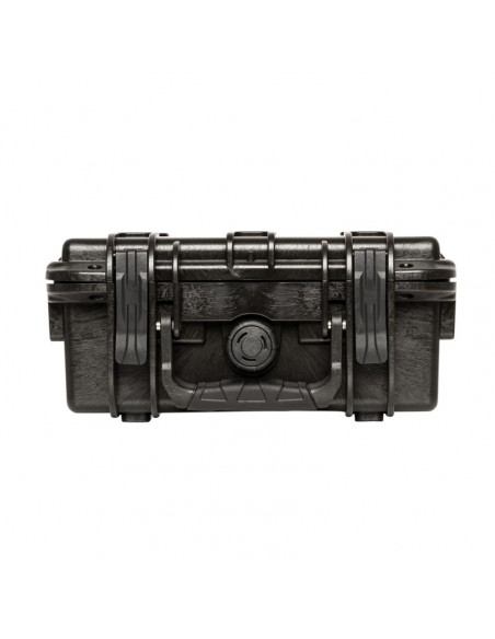 Water- and dustproof universal transport case with pick and pluck foam