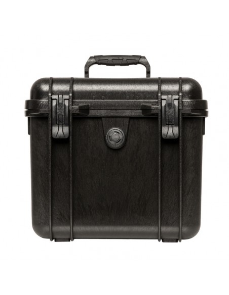 Water- and dustproof universal transport case with pick and pluck foam