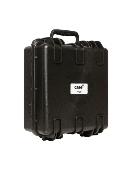 Water- and dustproof universal transport case with pick and pluck foam