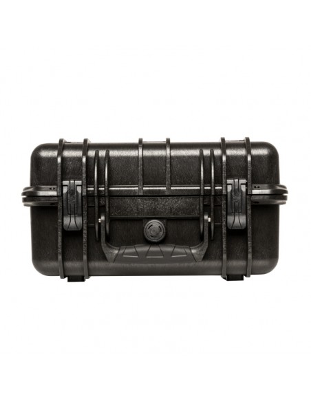 Water- and dustproof universal transport case with pick and pluck foam