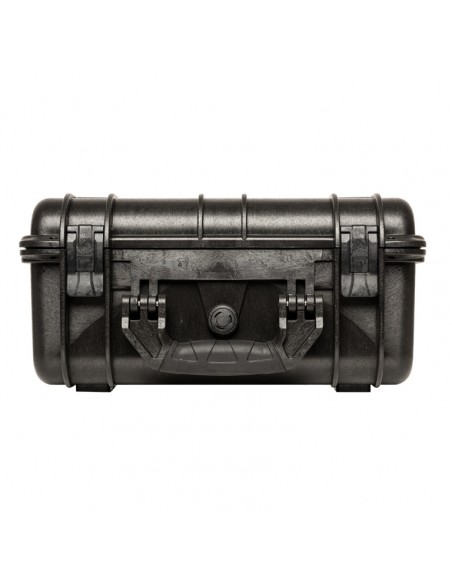 Water- and dustproof universal transport case with pick and pluck foam