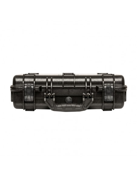 Water- and dustproof universal transport case with pick and pluck foam