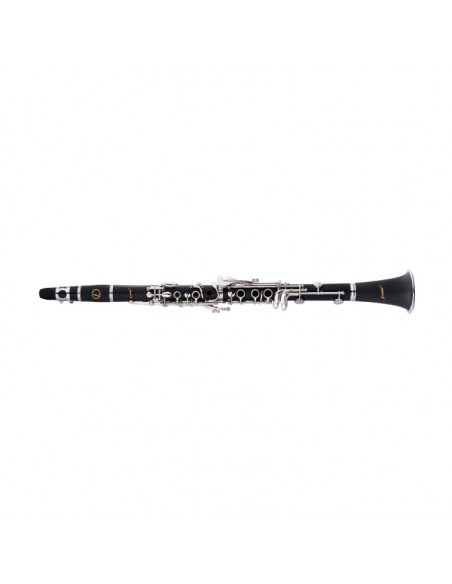 Bb Clarinet, ABS body, Boehm system, Nickel plated