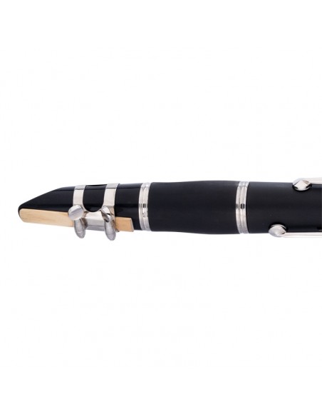 Bb Clarinet, ABS body, Boehm system, Nickel plated