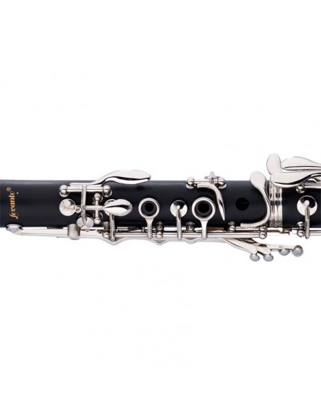 Bb Clarinet, ABS body, Boehm system, Nickel plated
