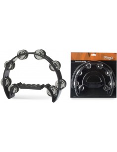 Cutaway plastic tambourine...