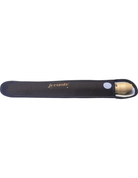 Maple sopranino recorder with baroque fingering