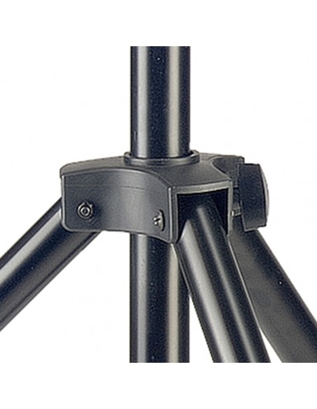 Q series steel speaker stand pair with folding legs