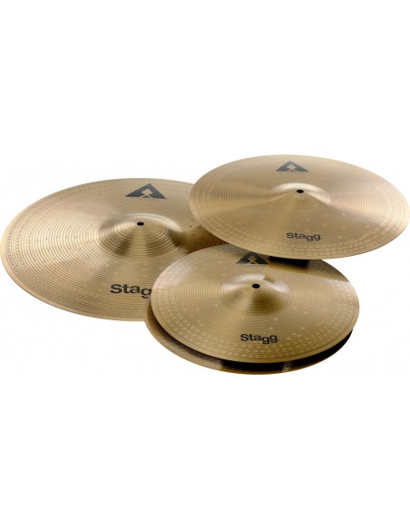 Copper-steel alloy Innovation cymbal set