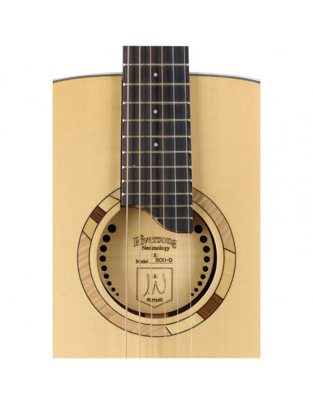 Scotia series dreadnought acoustic guitar with solid spruce top