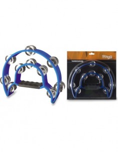 Cutaway plastic tambourine...