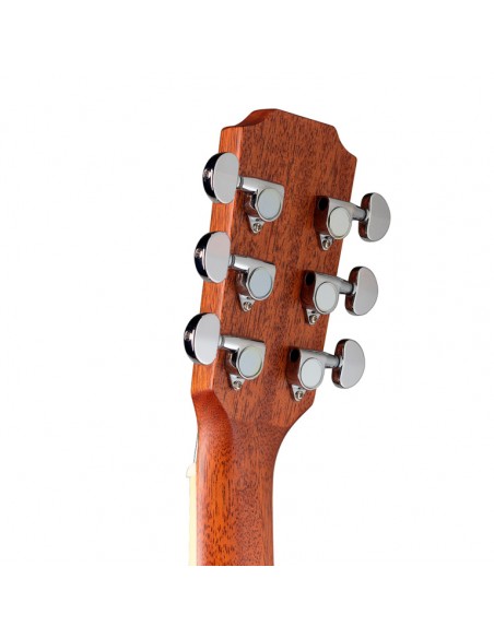 4/4 acoustic dreadnought guitar with solid cedar top, Ezra series