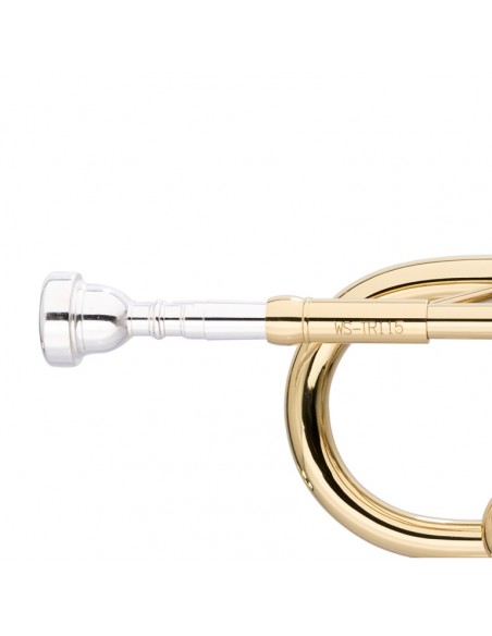 Bb Trumpet, ML-bore, Brass body material