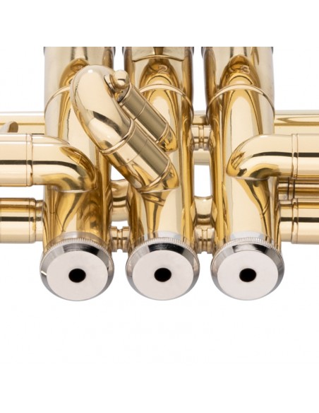 Bb Trumpet, ML-bore, Brass body material