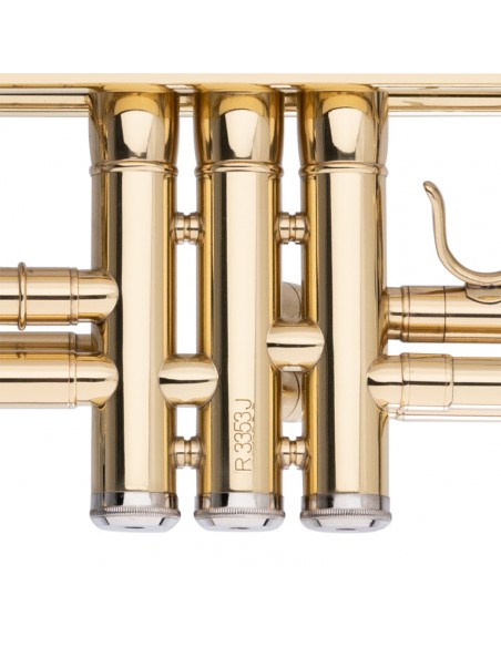 Bb Trumpet, ML-bore, Brass body material