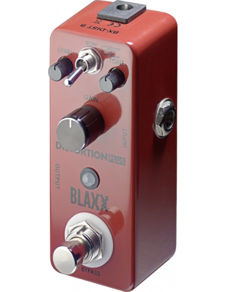 BLAXX 3-mode Distortion pedal for electric guitar