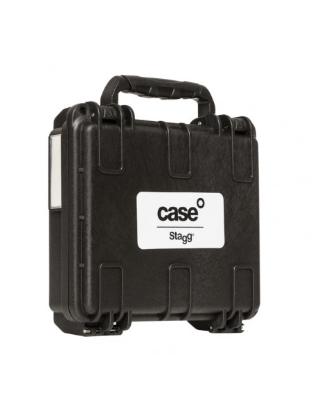 Water- and dustproof universal transport case with pick and pluck foam