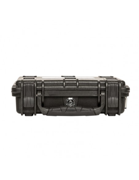 Water- and dustproof universal transport case with pick and pluck foam