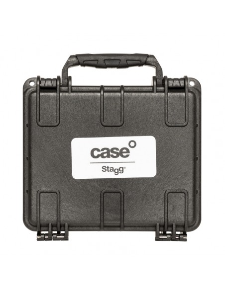 Water- and dustproof universal transport case with pick and pluck foam