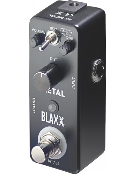 BLAXX 3-mode Metal pedal for electric guitar