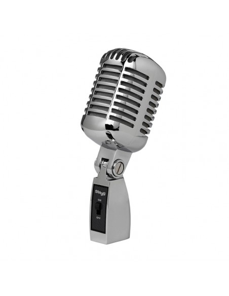 Professional vintage style cardioid dynamic microphone with cartridge DC04