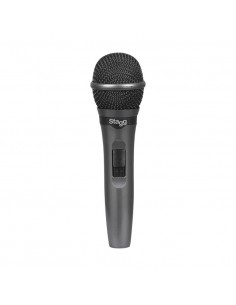 Stagg MD-1000BKH Standard Design Cardioid Dynamic Microphone Black 