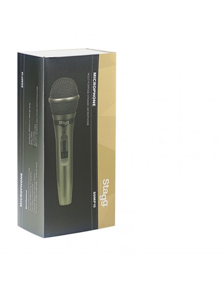 Cardioid dynamic microphone for live performances