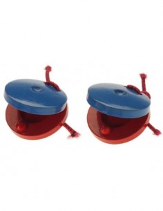 Pair of plastic castanets