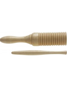 Guiro tone block with beater