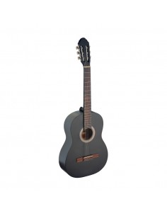 4/4 black classical guitar... 2