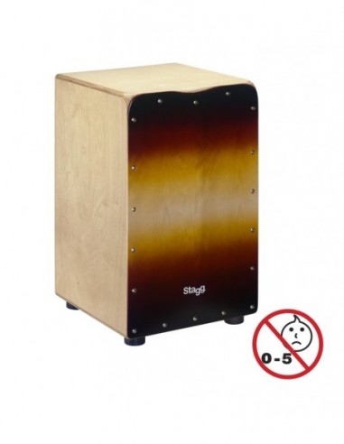 Standard-sized birch cajón with...