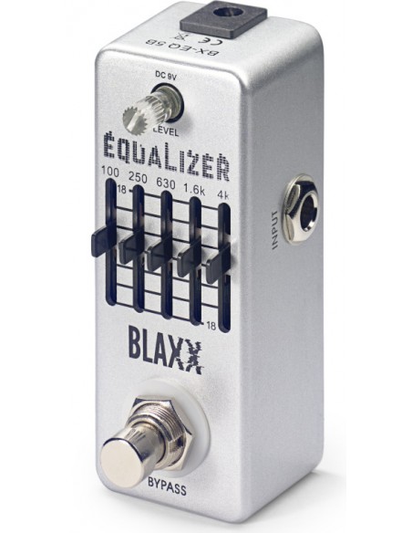 BLAXX 5-band Equalizer pedal for guitar