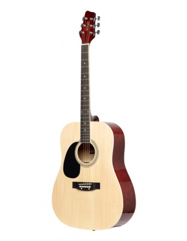 Natural dreadnought acoustic guitar...