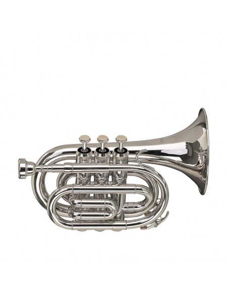Bb pocket trumpet with regular regular Bb trumpet bell