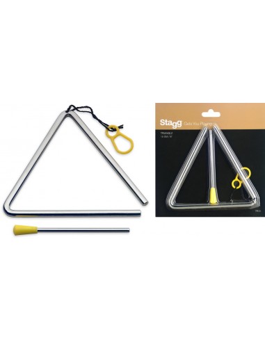 6" Triangle with beater
