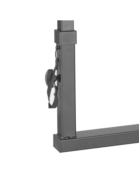 T-bar lighting extension for speaker stand