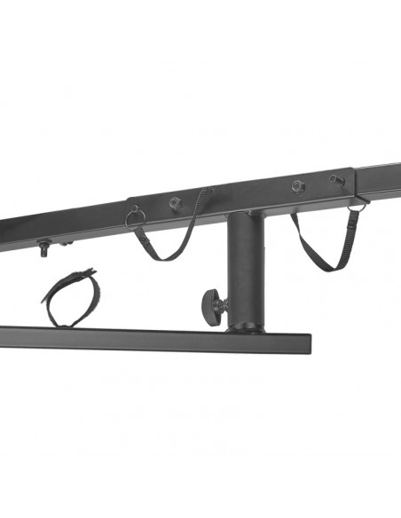 T-bar lighting extension for speaker stand
