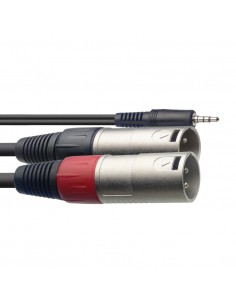 Y cable, mini jack/XLR... 2