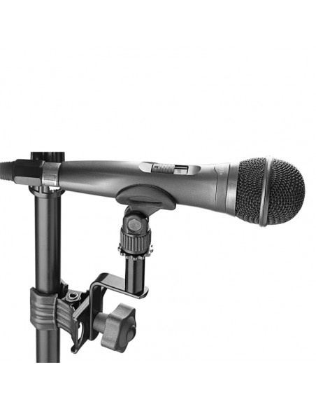 Clamp for universal microphone holder