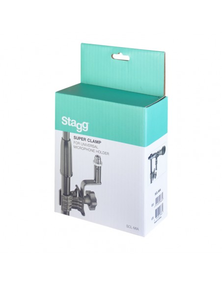 Clamp for universal microphone holder